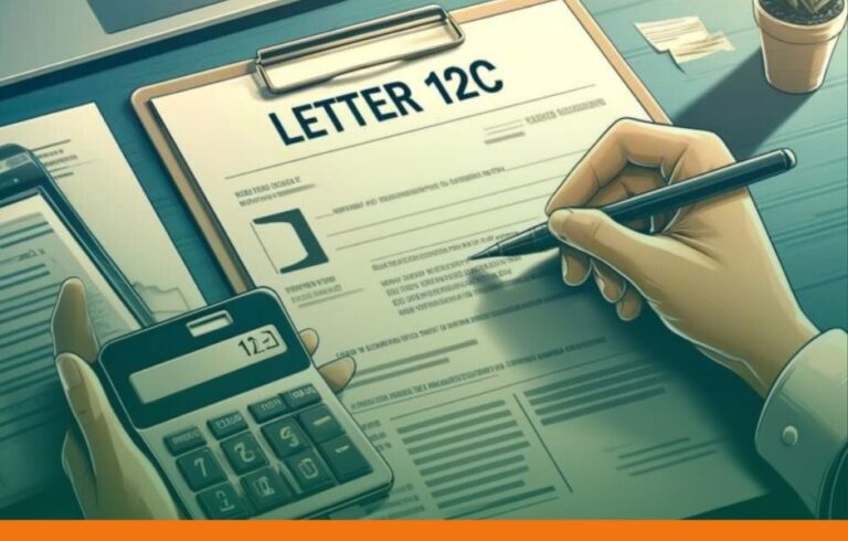 Letter 12C for Your Tax Return